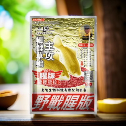 经典老三样野钓鱼饵大野战918腥版速攻垂钓草鱼鲫鱼饲料钓鱼饵料