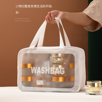洗漱包单层化妆包旅行防水透明化妆品大容量透明收纳包