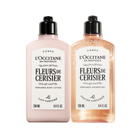 欧舒丹 甜蜜樱花身体沐浴套装 (沐浴啫喱250ml+润肤露250ml)