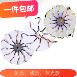 爆炸钩翻板钩八爪钩盘钩包邮抛加厚鱼钩底钓鲢鳙加厚配件渔具配件