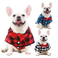 狗狗薄款衬衫西装用品狗礼服新款衣服洋气大犬宠物衣服猫咪夏季