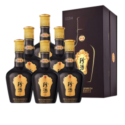 珍酒 第四代珍十五 53度 酱香型白酒 500ml*6瓶