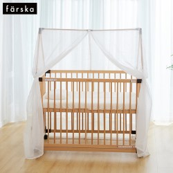farska 豪华款日本款五合一专用2023款城堡蚊帐新生儿宝宝遮光罩