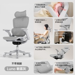 Everseat Luna人体工学椅电脑椅办公椅护腰学生午睡久坐小个子椅