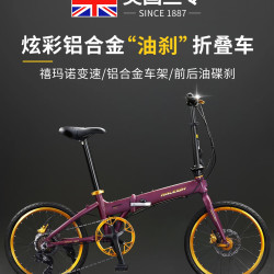 RALEIGH 便携 折叠自行车