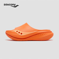 saucony CRADLE摇篮3男女运动户外沙滩鞋外穿凉拖鞋 桔 44.5