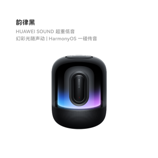 华为 Sound X4无线蓝牙音响家用桌面幻彩重低音炮智能音箱
