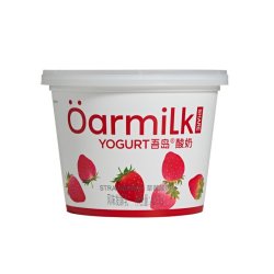 Oarmilk 吾岛低温酸奶草莓蜜桃低温奶420g*1桶