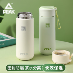 匹克 大容量男女生保温杯便携过滤网不锈钢水壶学生简约小巧水杯子