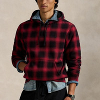 RALPH LAUREN 男士抓绒连帽衫