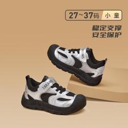 泰兰尼斯 秋冬运动鞋时尚稳步潮流户外男童缓震软底舒适女童休闲跑步鞋