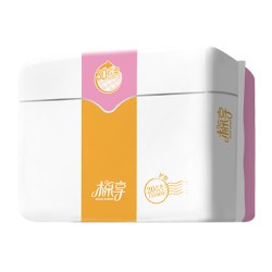 棉享 经期护垫女夏纯棉柔超薄款透气无味迷你日用卫生巾40片