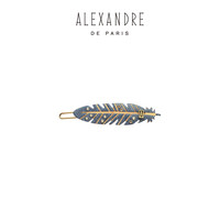ALEXANDRE DE PARIS 羽毛边夹 ATB-17121-06