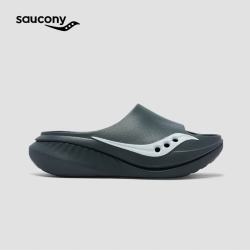 saucony CRADLE摇篮3男女运动户外沙滩鞋外穿凉拖鞋 灰 38