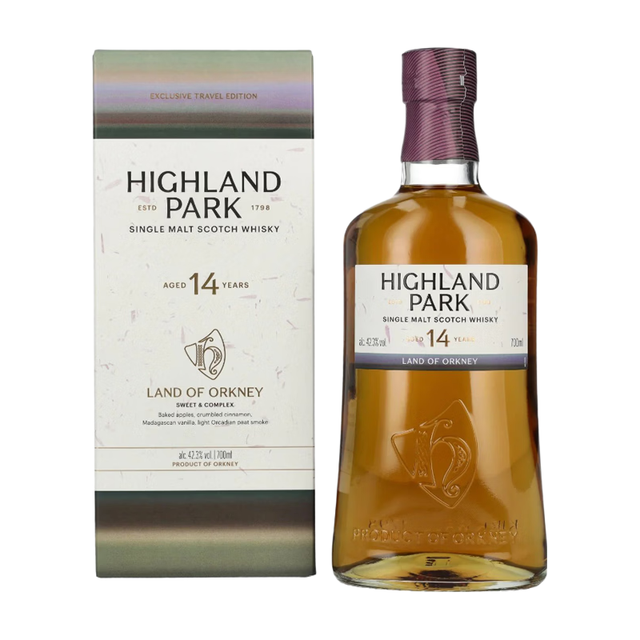 Highland Park 14年奥克尼之境 苏格兰单一麦芽威士忌 700ml 42.3度