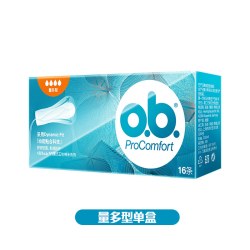 o.b. 强生ob卫生棉条女内置卫生巾月经期棉棒游泳专用防水姨妈防漏神器