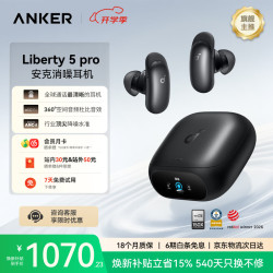 Anker D1203P11 主动降噪 曜石黑 无线蓝牙耳机