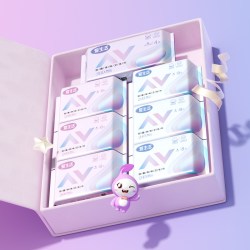 爱生活 绿叶爱生活卫生巾日夜用整箱组合装抑菌卫生巾姨妈巾官方旗舰店