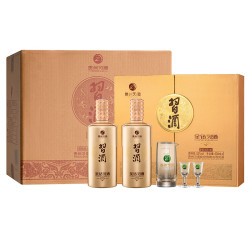 习酒 金钻习酒礼盒装 53%vol 酱香型白酒500mL 6瓶 白酒整箱批发
