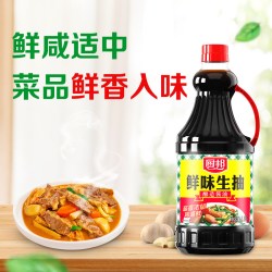 厨邦 鲜味生抽 酿造酱油1.25L