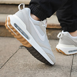 NIKE 男鞋夏季新款男士运动休闲鞋子AIR MAX气垫鞋缓震透气跑步鞋子男 DJ3624-002灰白色 42.5