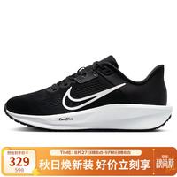 NIKE 跑步鞋女子减震QUEST 6运动鞋FD6034-001黑38