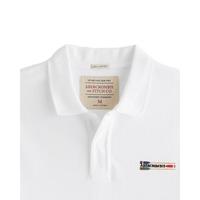Abercrombie & Fitch 124-6441 美式复古棉质 白色 S码 男士POLO衫