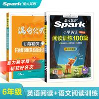 2027星火小学英语阅读训练100篇阅读理解专项训练书  阅读训练语文+英语