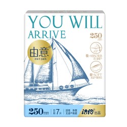 淘淘氧棉 由意卫生巾超薄日夜用姨妈巾整箱官方旗舰店