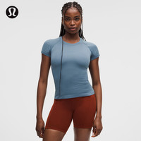 lululemon 丨Swiftly™ Tech 女士运动短袖 T 恤 2.0 *Race LW3DZBS 钢青/钢青 S /6