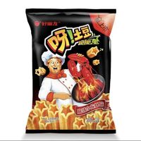 好丽友 新上市 呀 土豆 薯条 麻辣小龙虾味 70g 吮吸更棒