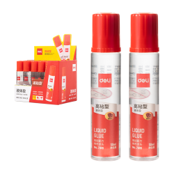 得力 7316 强粘型高透明胶水 50ml