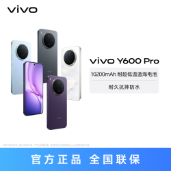 vivo Y600 Pro 智能手机 10200mAh耐超低温蓝海电池