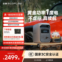 ECOFLOW 正浩户外移动电源便携露营220V大容量快充储能应急磷酸铁锂电池德3Classic