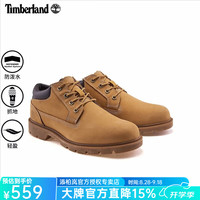 Timberland 男鞋低帮靴秋冬户外运动防泼水皮革耐磨踢不烂大黄靴 建议拍小半码