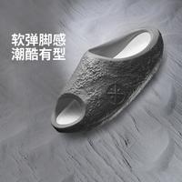 李宁 拖鞋男鞋陨石凉拖露趾男士鞋子夏季运动鞋