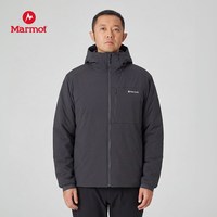Marmot 男女同款德纳里轻量棉服金标P棉防泼水连帽夹克外套