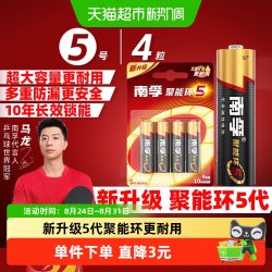 南孚 LR6AA 5号碱性电池 1.5V