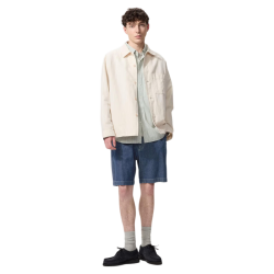 优衣库 481583 弹力舒适 海蓝色 XL 男士短裤