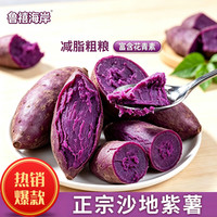 鲁禧海岸 紫薯 严选中果 净含量4.5斤