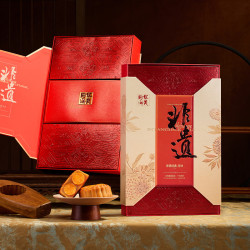 华美 双黄莲蓉月饼 680g 礼盒