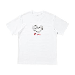 优衣库 488131 Disney x F1联名印花 白色 4XL 短袖T恤