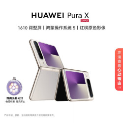 华为 Pura X 16GB 512GB月影灰 1610阔型屏 鸿蒙AI红枫原色影像