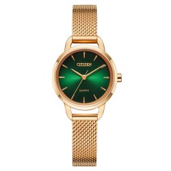 CITIZEN 石英系列 女士手表 EQ3003-50W 26mm