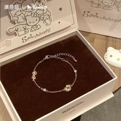 Hello Kitty HelloKitty手链ins小众设计学生凯蒂猫三丽鸥配饰七夕礼物送女友