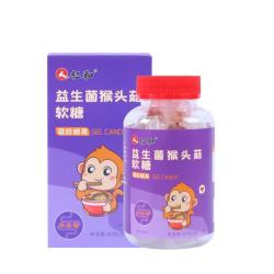 仁和 益生菌猴头菇软糖肠胃山楂鸡内金儿童大人 30粒*4瓶