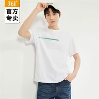 361° 男子综训短袖夏季圆领运动衫休闲短T恤