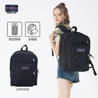 JANSPORT 户外包大容量书包高大学生女双肩包男旅行包 47JK