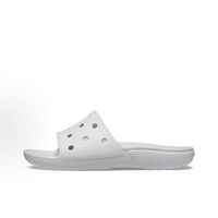 crocs 舒适百搭 一字拖鞋 男女同款 灰色