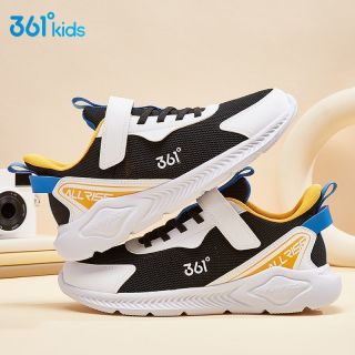 百亿补贴：361° 童鞋男女童运动鞋秋季网面透气中大童儿童男孩鞋子学生跑步鞋